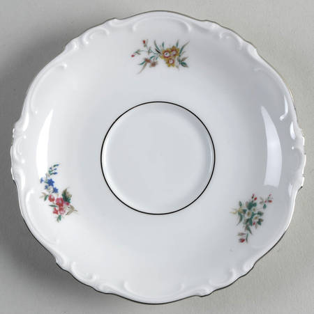 Bouquet Saucer for Footed Cup