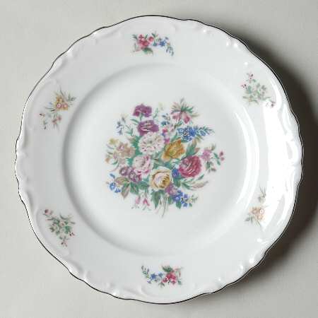 Bouquet Bread & Butter Plate