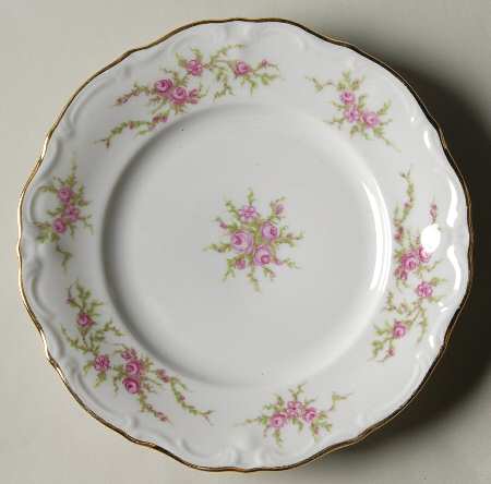 Moss Rose Bread & Butter Plate