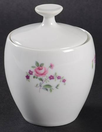 Wild Rose Mini Sugar Bowl & Lid