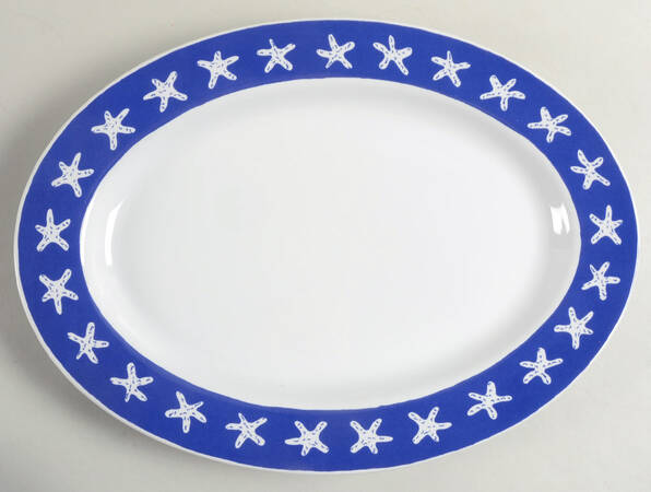 Starfish 12" Oval Serving Platter