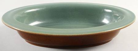 Country Fare (Ribbed Back, Unglazed Ring) 8" Oval Vegetable Bowl