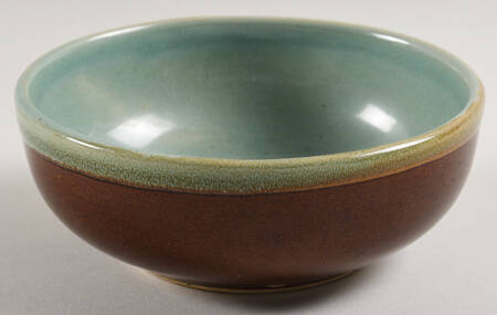 Country Fare (Ribbed Back, Unglazed Ring) Fruit/Dessert (Sauce) Bowl