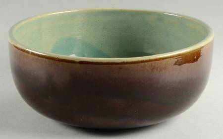 Country Fare (Ribbed Back, Unglazed Ring) 11" Large Salad Serving Bowl