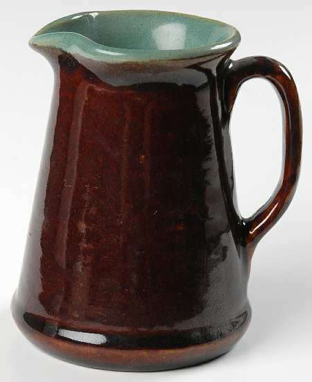 Country Fare (Ribbed Back, Unglazed Ring) 12 Oz Pitcher