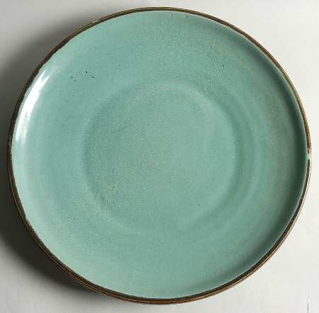 Country Fare (Ribbed Back, Unglazed Ring) 13" Chop Plate (Round Platter)