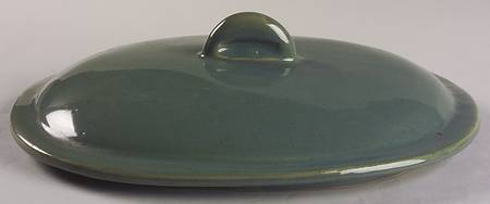 Country Fare (Ribbed Back, Unglazed Ring) Lid for Oval Tureen