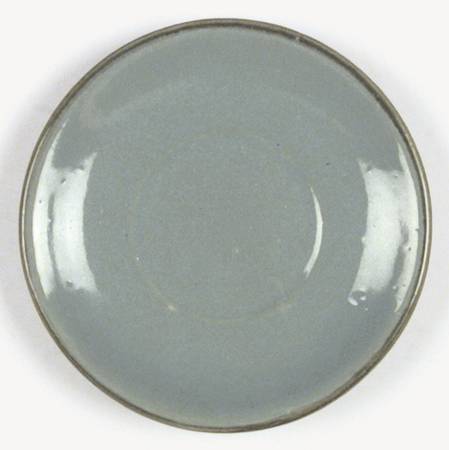 Country Fare (Ribbed Back, Unglazed Ring) Saucer