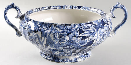 Bermuda Blue Tureen No Lid