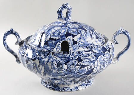 Bermuda Blue Tureen &  Lid