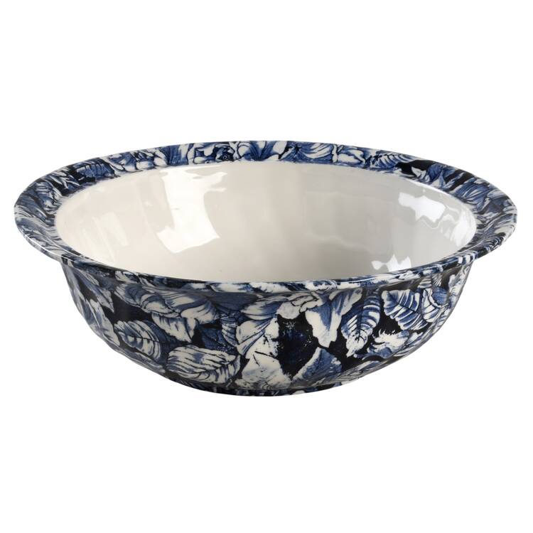Bermuda Blue Round Vegetable No Lid