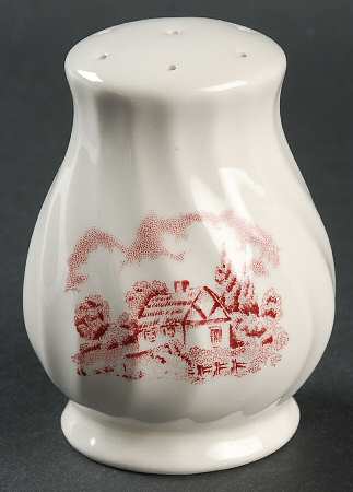 The Brook Pink (Made in England) Pepper Shaker
