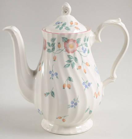Briar Rose Coffee Pot & Lid