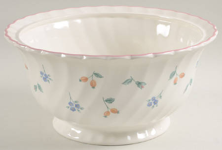 Briar Rose Round Vegetable No Lid