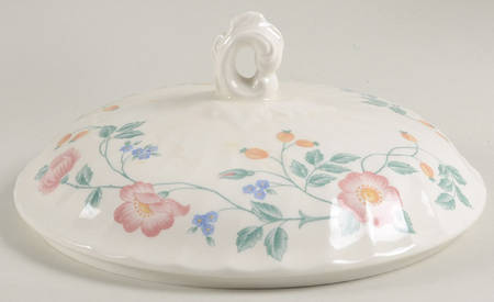 Briar Rose Lid for Round Vegetable