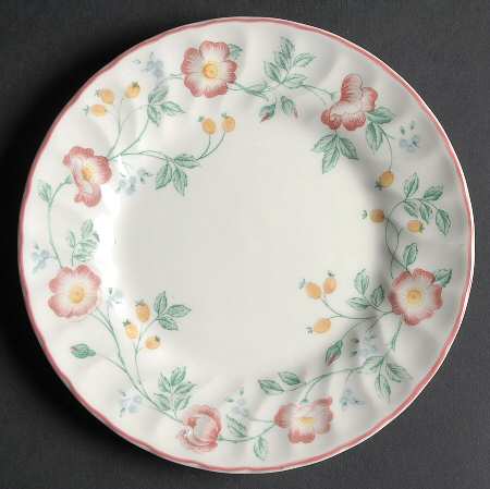 Briar Rose Bread & Butter Plate