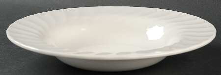 Chelsea White (England) Rim Soup Bowl