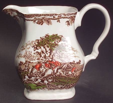 Country Life Brown Multicolor 24 Oz Pitcher