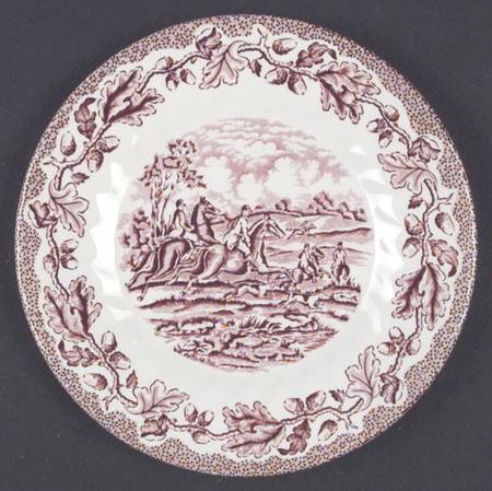 Country Life Pink Bread & Butter Plate