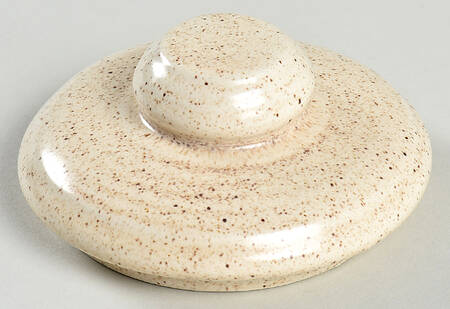 Homespun Lid for Sugar Bowl