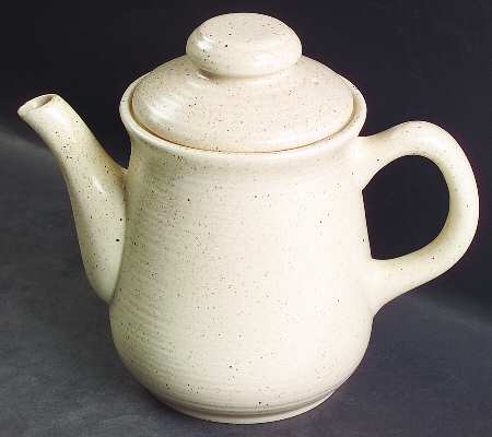 Homespun Coffee Pot & Lid