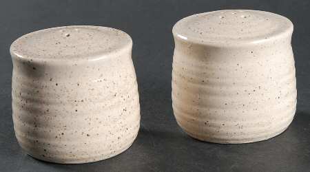 Homespun Salt & Pepper Set