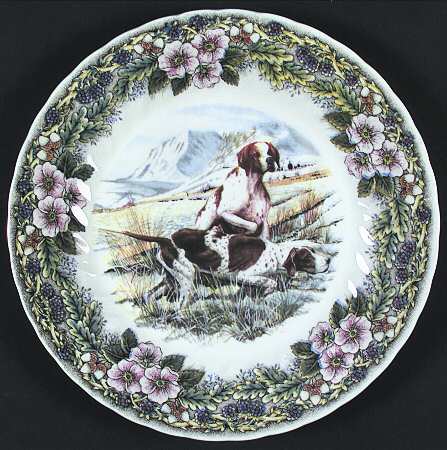 Hunting Dogs Dinner Plate