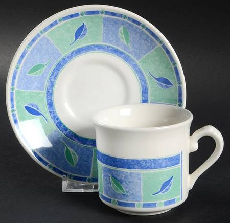 Java Flat Cup & Saucer Set