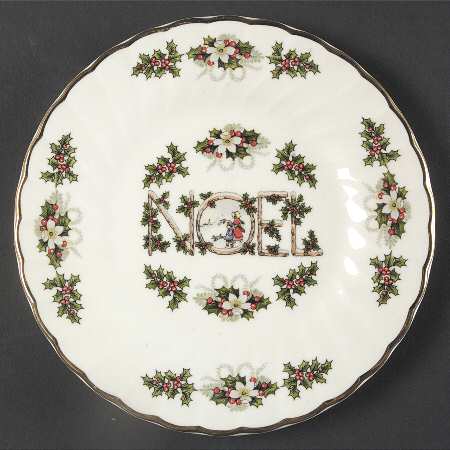 Noel Bread & Butter Plate