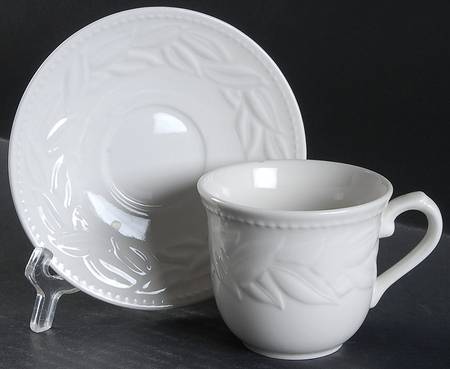 Olympus Flat Cup & Saucer Set