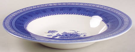 Out of The Blue Rim Soup Bowl