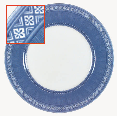 Out of The Blue Dinner Plate