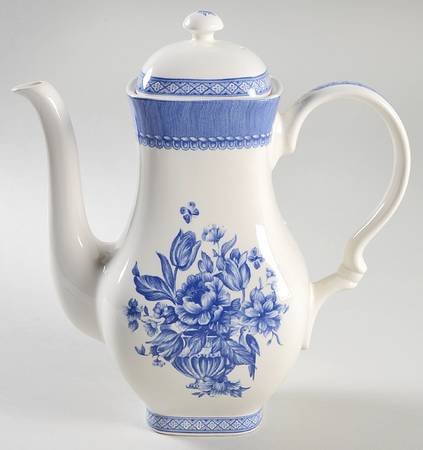 Out of The Blue Coffee Pot & Lid