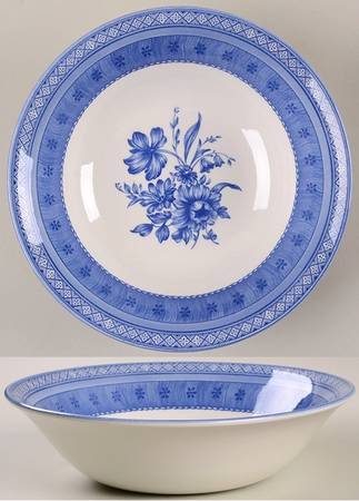 Out of The Blue 9" Round Vegetable Bowl