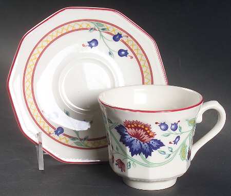 Tamarind Footed Cup & Saucer Set