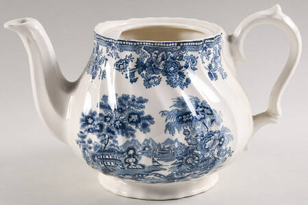 Tonquin Blue Teapot No Lid
