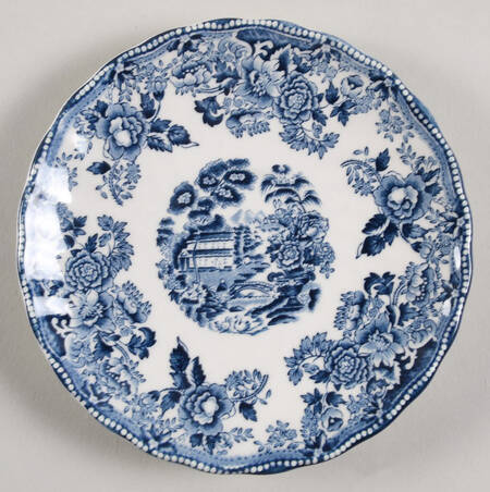 Tonquin Blue Saucer