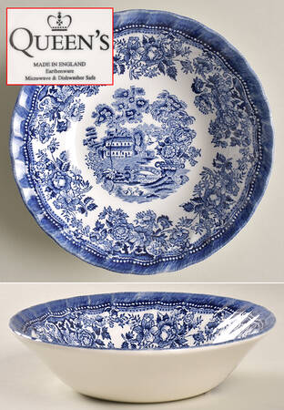 Tonquin Blue Coupe Cereal Bowl