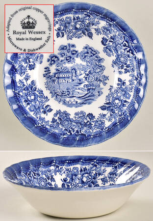 Tonquin Blue Coupe Cereal Bowl