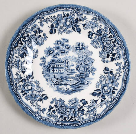 Tonquin Blue Salad Plate