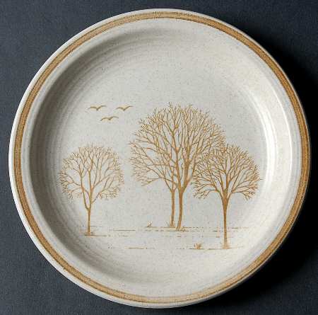 Trees Bread & Butter Plate