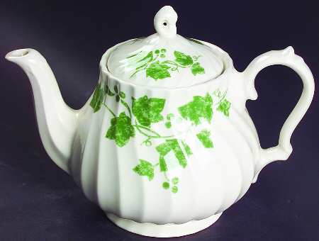 Verdigris Teapot & Lid