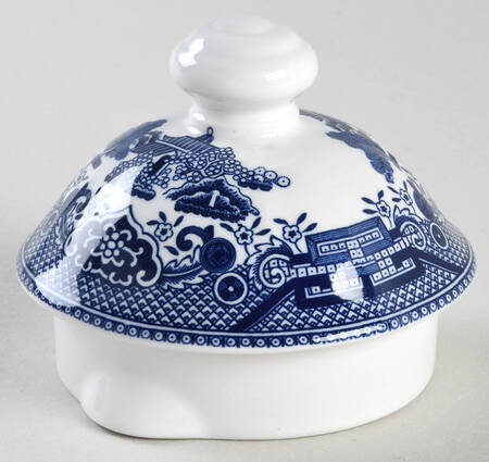 Willow Blue (Georgian Shape) Lid for Teapot