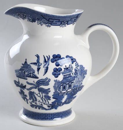 Willow Blue (Georgian Shape) 80 Oz Pitcher