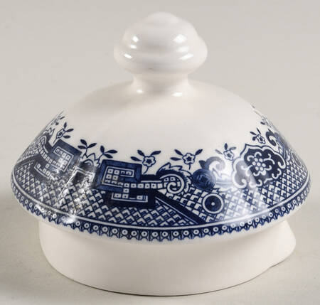 Willow Blue (Georgian Shape) Lid for Coffee Pot