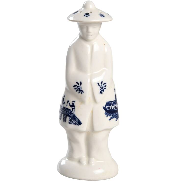 Willow Blue (Georgian Shape) Figural Pepper Shaker