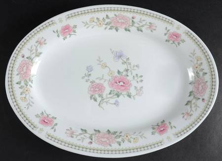 CCN4 (CHINA) 13" Oval Serving Platter