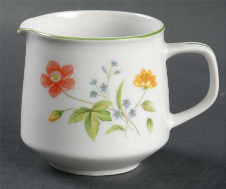 April Flowers Creamer