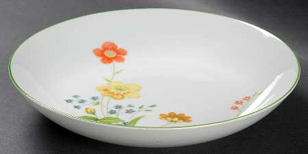 April Flowers Coupe Soup Bowl by Castle Court
