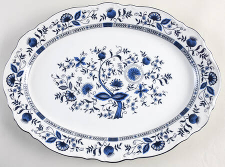 Blue Onion 16" Oval Serving Platter